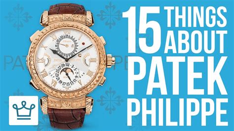 15 things you didn t know about patek philippe|Patek Philippe country of origin.